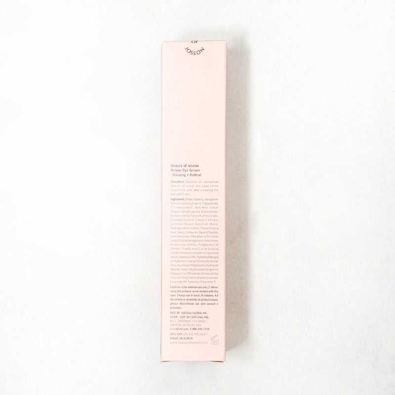 Revive Eye Serum : Ginseng + Retinal 30ml