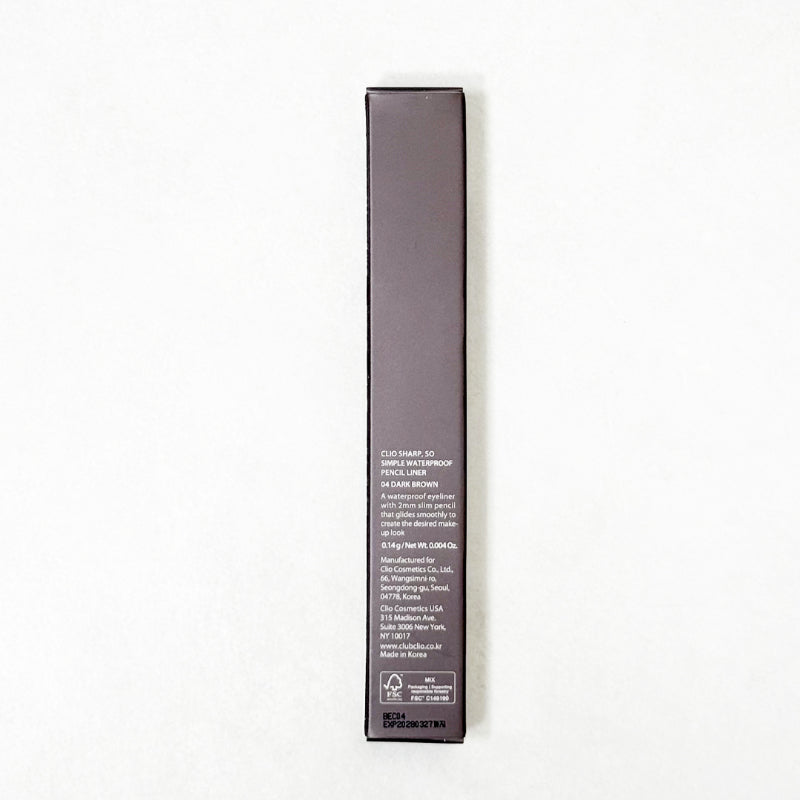Sharp So Simple Waterproof Pencil Liner (04 Dark Brown) 0.14g