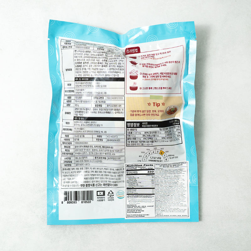 Spicy Noodles with Seasoned Whelk 389g