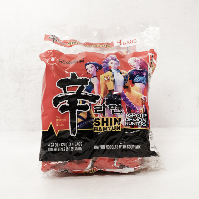 Shin Ramen Multi Pack 120g x 4 (set)