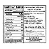 Family Size Meshima Mushroom Tea (2.5g x 10ea)