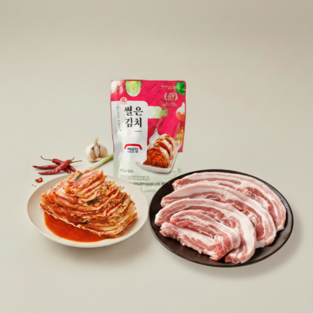 울타리 삼겹살 + 예소담 썰은김치 세트