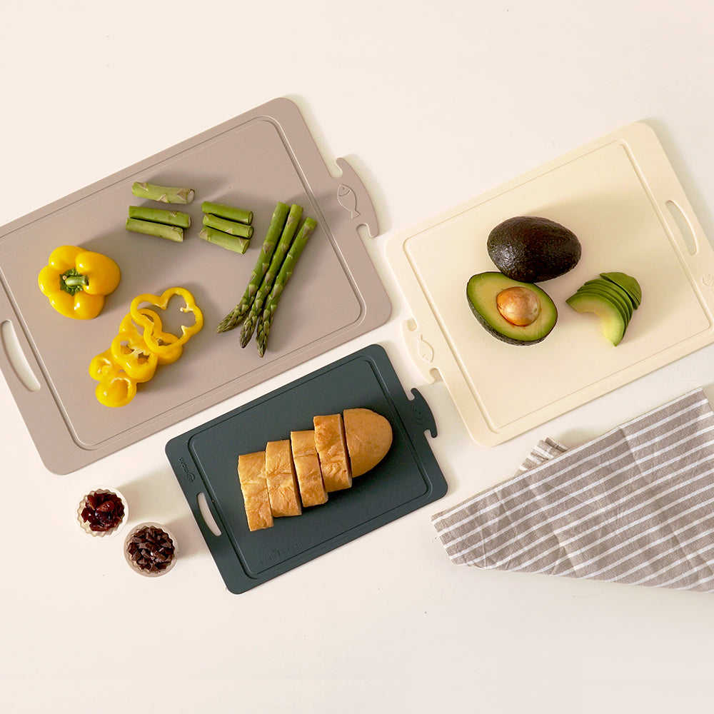Harmony Silicone Kitchen Tool 5-Piece Set with Stand + Cutting Board Set 3-Piece Set Option_Korea Direct Delivery A