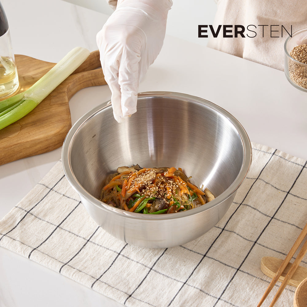 EVER STEN 混合碗带盖(3个碗 + 3个盖)_ 韩国直接配送 E