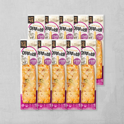 National Snack Hotba Fisherman Bar (Squid Taste) 80g x 10pc