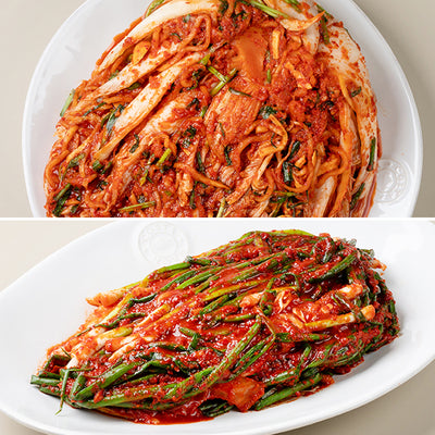 Yeoncheon Mi-geum-chi Bossam Kimchi + Yeolmu Kimchi + Green Onion Kimchi _Korea Direct Delivery D