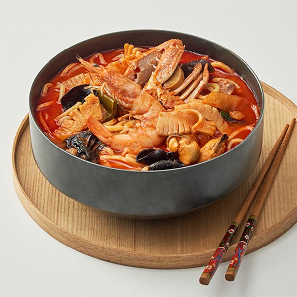 Little China] Premium Seafood Jjamppong (2 Servings) | Wooltari