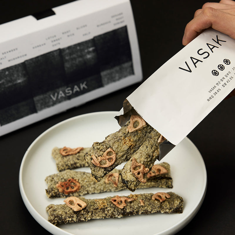 VASAK Lotus Root & Sesame Seaweed Snack Gift Set 70g