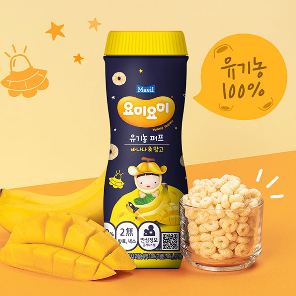 Yomi Oganic Puff Banana & Mango