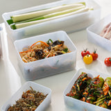 Fresh Antibacterial Storage Container Mixed Set  6 Types, 19 Pieces (Includes 2 Sheets of Labels)_Korea Direct Delivery A
