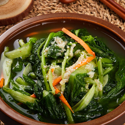 Namdo Style Kimchi Young Radish Water Kimchi 2kg + Red Mustard Leaf Kimchi 2kg_Korea Direct Delivery A