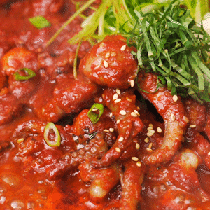 阿曼炒制的章鱼(Jjuggumi)500克 x 2包(套装)