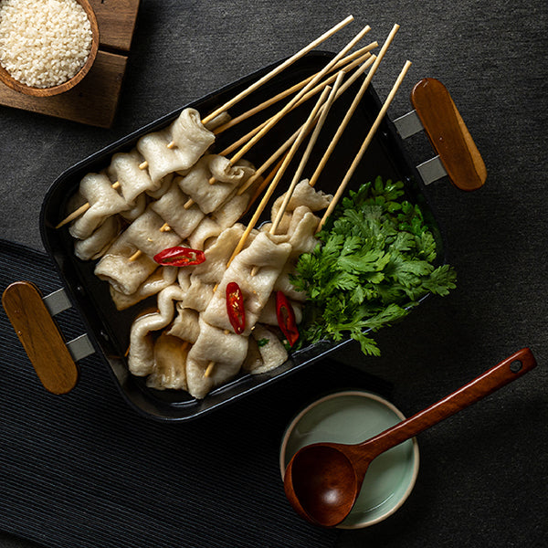Skewered Frozen Fried Fish Cake 500g