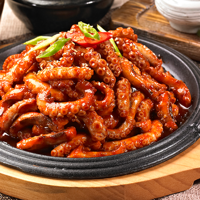 Hongdae Spicy Stir Fried Octopus 300g