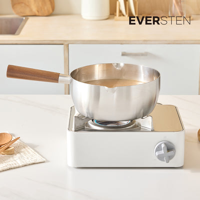 304 Stainless Steel 5-Ply MOD Saucepan Choose Options_ Korea Direct Delivery D