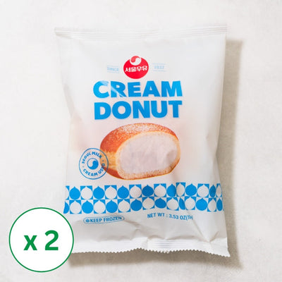 首尔牛奶奶油甜甜圈 100克 x 2
(套装)