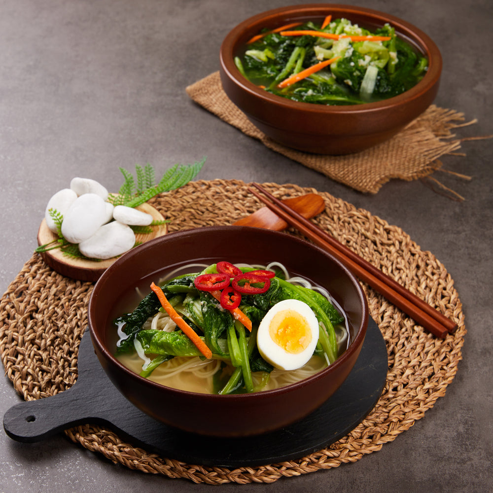 Namdo Style Kimchi Young Radish Water Kimchi 2kg + Red Mustard Leaf Kimchi 2kg_Korea Direct Delivery A