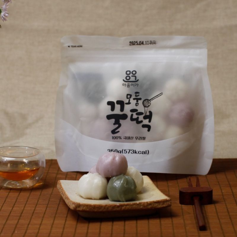 Assorted Ggultteok (Honey Rice Cakes) 350g x 2 (Set)