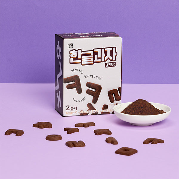 Kalphabets Snack – Chocolate Flavor 100g (50g × 2 ) x 2 Packs