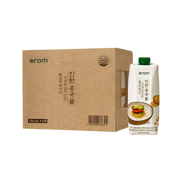 erom Dr. Hwang's Soymilk Puree 750ml x 6pk _Korea Direct Delivery C