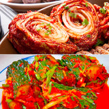 Hwang Jin dam Bossam Kimchi 2kg + Cucumber Kimchi 2kg_Korea Direct Delivery D