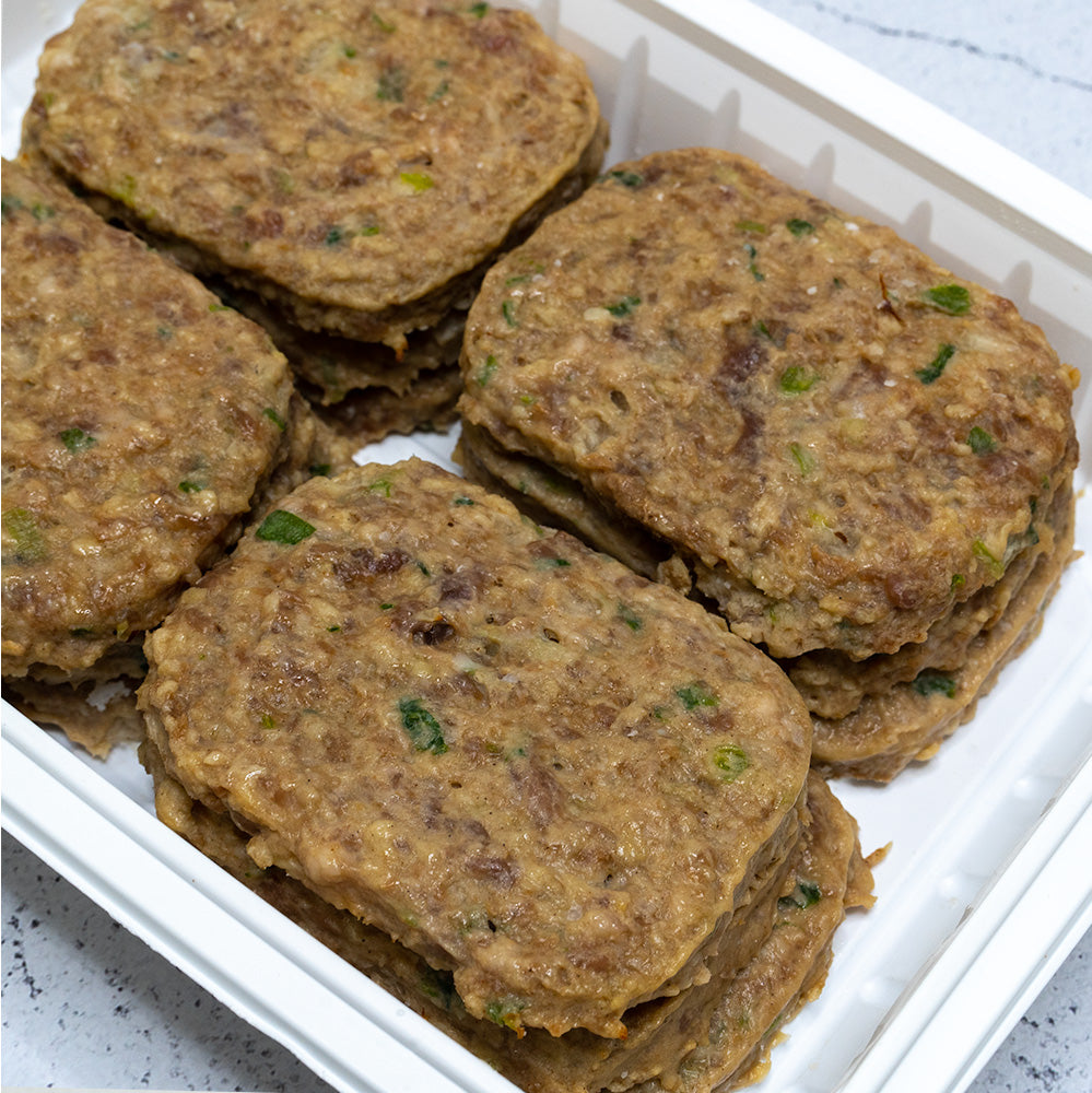 烤牛肉和猪肉饼 (Tteokgalbi) 595克