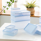 Fresh Antibacterial Storage Container Mixed Set  6 Types, 19 Pieces (Includes 2 Sheets of Labels)_Korea Direct Delivery A