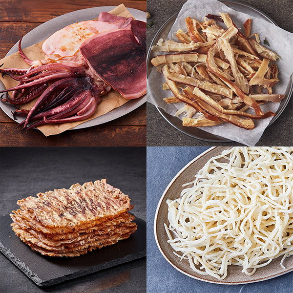 멸치청년단 오징어 안주 매니아 세트