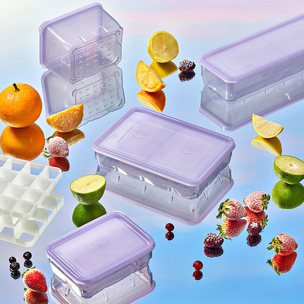 Freezer Container Best Set 6P (Pink/Lavender/Gray)_Korea Direct Delivery A