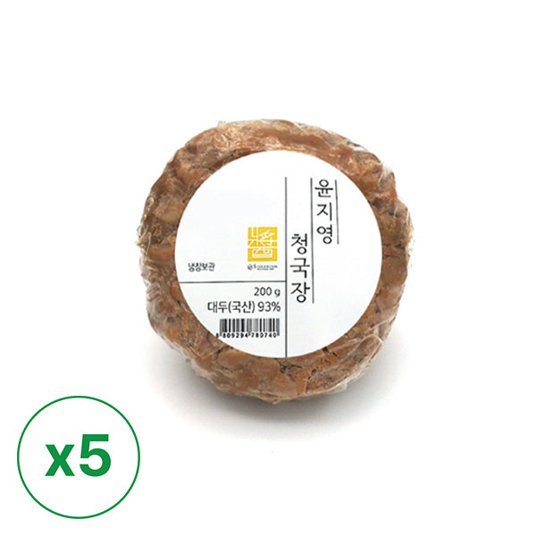 Yoon Ji-young Cheonggukjang 200g x 5 (Set)