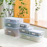 Fresh Antibacterial Storage Container Mixed Set  6 Types, 19 Pieces (Includes 2 Sheets of Labels)_Korea Direct Delivery A
