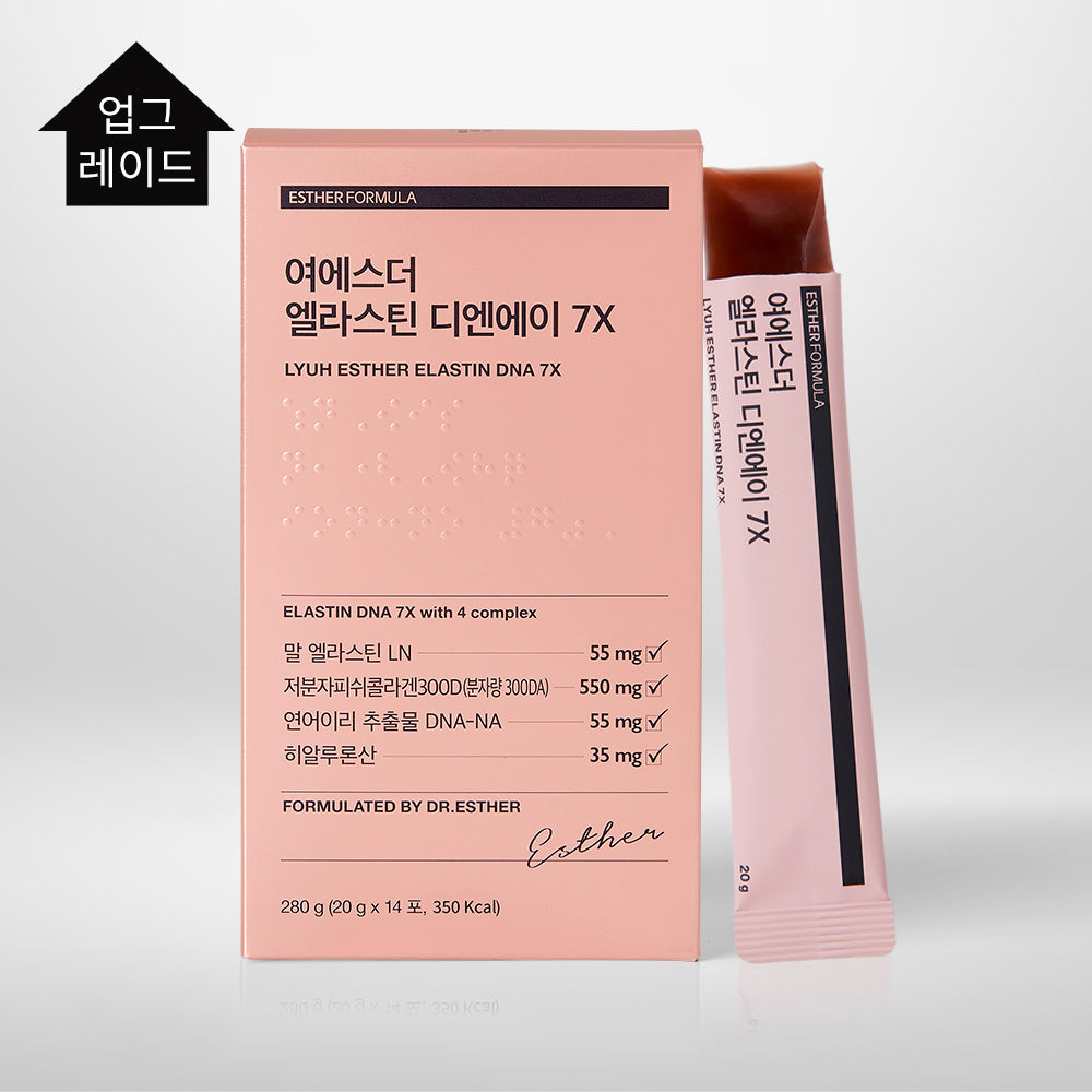 埃丝特配方弹性蛋白DNA 7X果冻(6盒)_ 韩国直送B