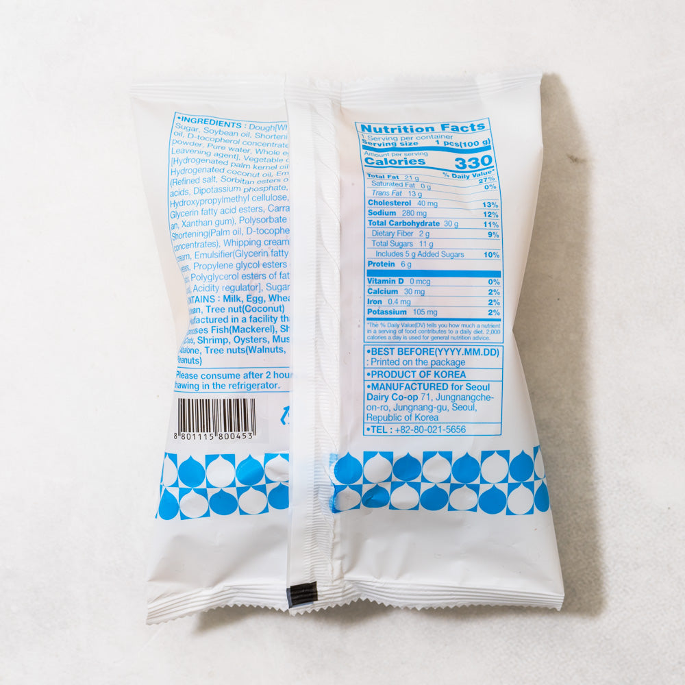 Seoul Milk Cream Donut 100g x 2
 (Set)