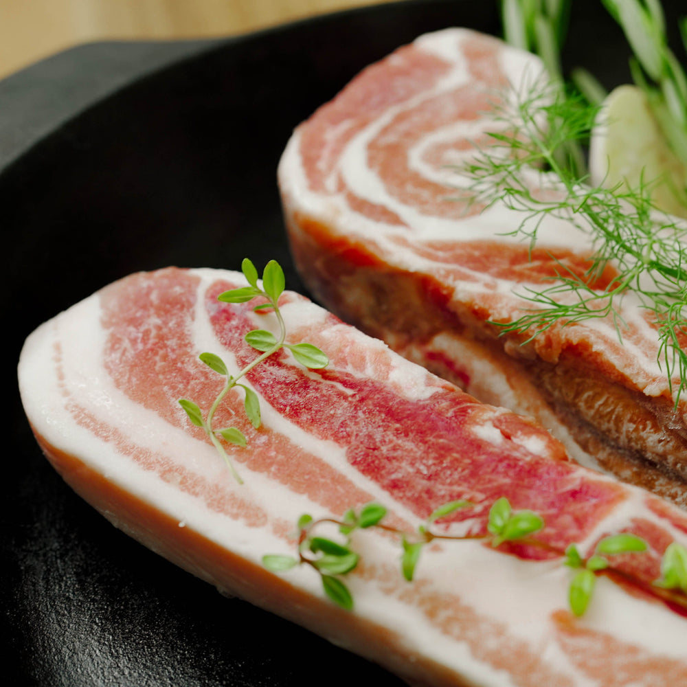 Premium Pork Belly Sliced 2LB (Thick)
