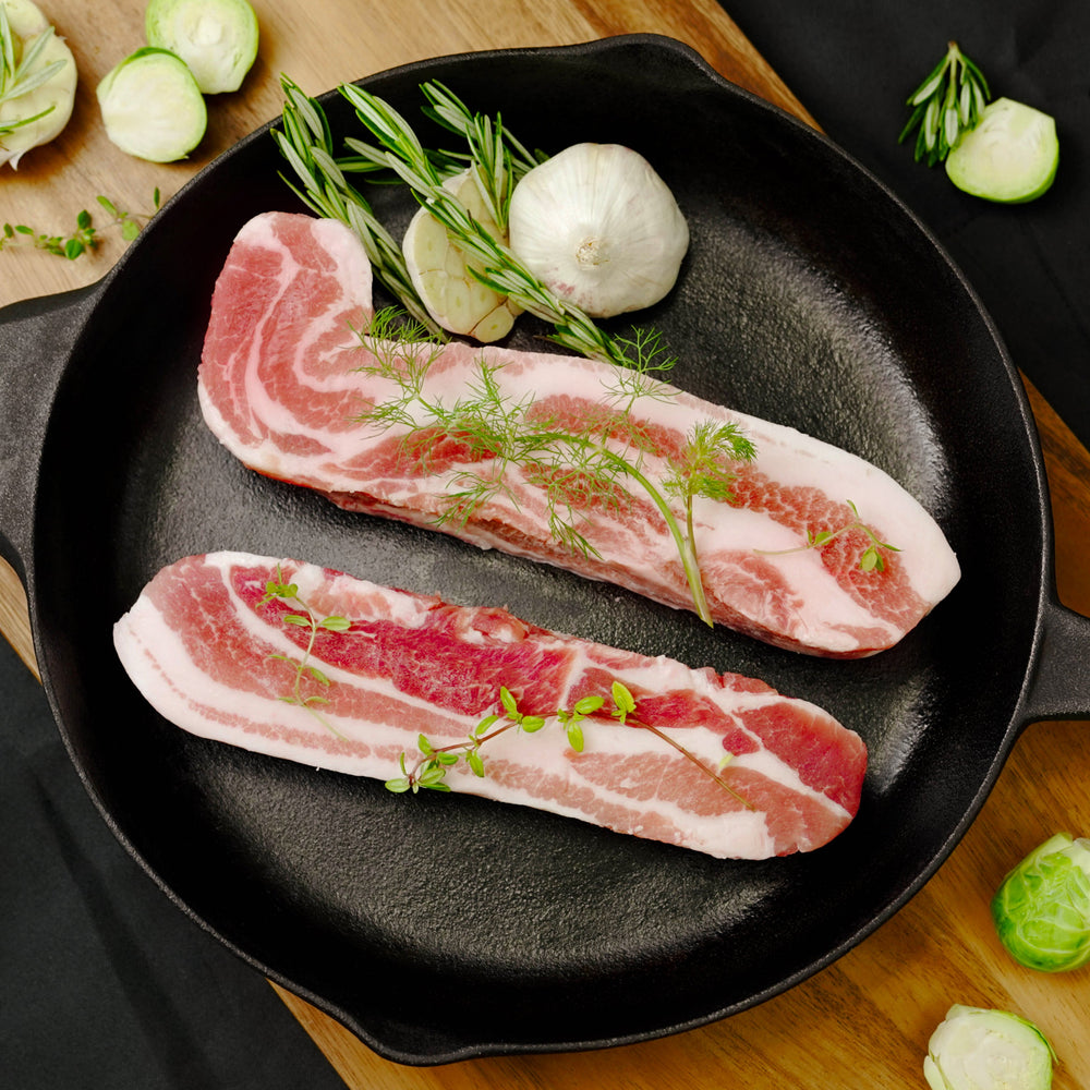 Premium Pork Belly Sliced 2LB (Thick)