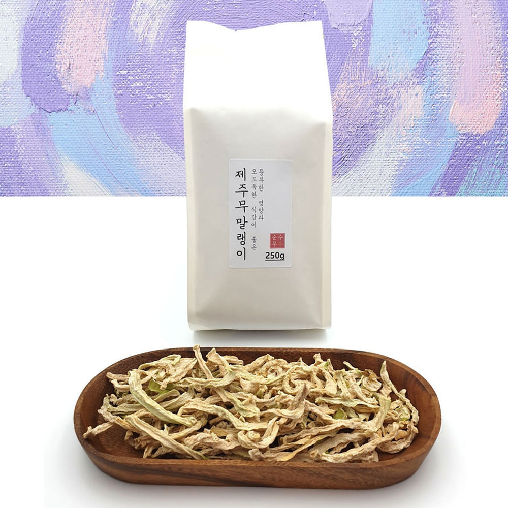 Jeju Dried Radish 250g x 2packs (Set)