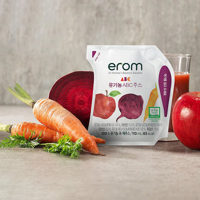 erom Dr. Hwang's Organic ABC Juice 110ml x 24pk _Korea Direct Delivery