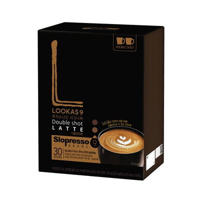 Instant Coffee - Lookas 9 Double shot Latte (30ea)