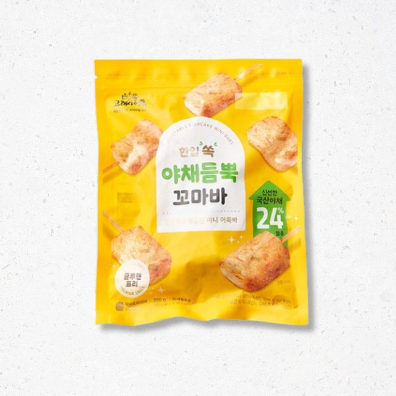 Vegetable Fish Cake Mini Bars 250g