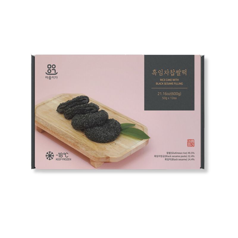 黑芝麻馅米糕 600克