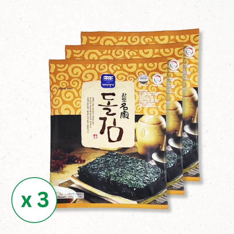 调味海苔 27克 x 3 (套装)