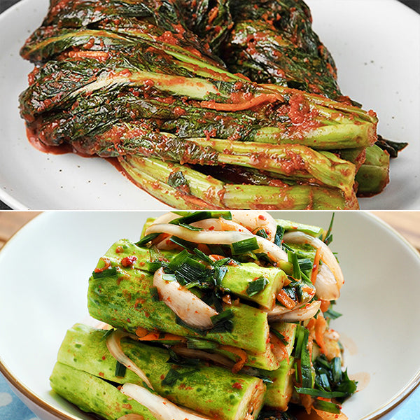 延川米金池老板包菜泡菜 + 热母泡菜 + 芽菜泡菜 _韩国直送B