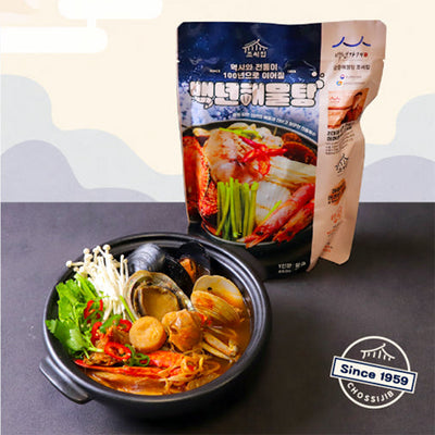 Baeknyeon Seafood Soup 850g