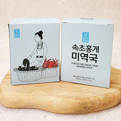 Sokcho Red Snow Crab Seaweed Soup (8g x 5 packs)
