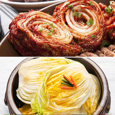 Hwang Jin Dam Young Radish Kimchi 2kg + White Kimchi 2kg + Kakdugi 1kg_Korea Direct Delivery D