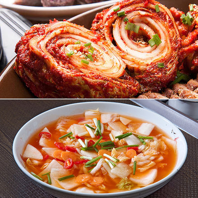 Hwang Jin Dam Bossam Kimchi 3kg + Nabak Kimchi 2kg_Korea Direct Delivery C