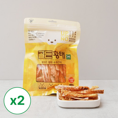 [대륭] 용대리 황태 골든황태 스틱 70g x 2 (반려견용)