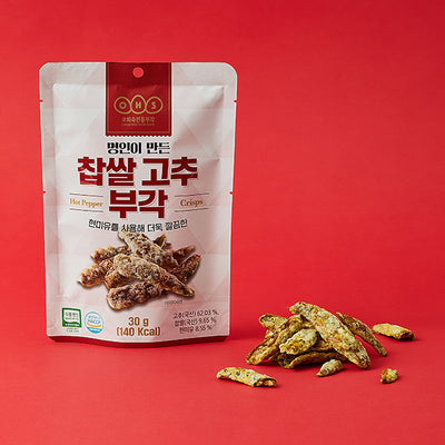 [하늘바이오] 명인이 만든 찹쌀 고추부각 30g