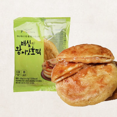 [순천엔매실] 매실씨앗호떡 1kg (100g x 10개입) -완제품 (개별포장)