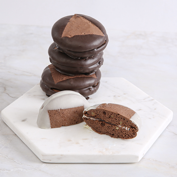 우리 밀 초콜릿 파이 세트 (수제 6개 + 화이트 6개) 12개 (900g)